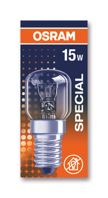 Ampoule incandescente tube frigo E14 15W - OSRAM