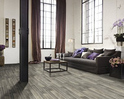 Sol PVC Novo Aged Oak imitation parquet bois vieilli en rouleau largeur 4 m  vendu au m² BEAUFLOR, 1223698, Revêtement de sol, carrelage et lambris  intérieur