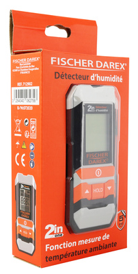 Détecteur humidité avec écran LCD FISCHER DAREX, 1384331, Outillage