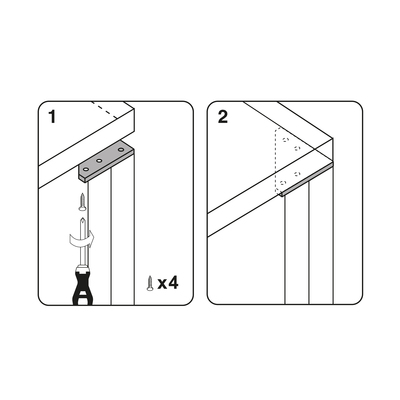 Pied ajustable Diall ø38 x 150-168 mm aluminium mat