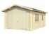 Garage  Bois Naturel  Tony 15,9m2 WHITE_WOOD Livraison incluse domicile