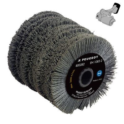 Brosse nylon fil enrobe abras