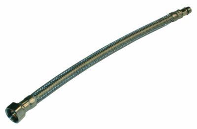 Flexible inox 80 cm mâle 20 x 27 femelle 20 x 27