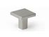 Bouton de meuble carré aluminium 30 mm x 30 mm REI