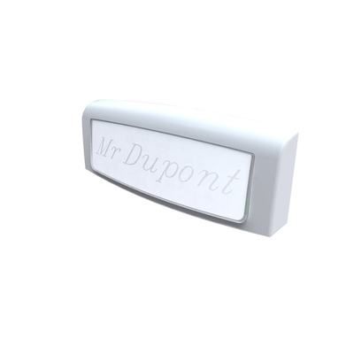 Bouton poussoir filaire lumineux horizontal pour carillon SENTINEL