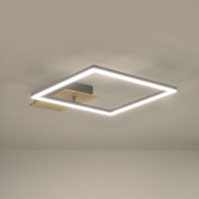 Plafonnier LED FRYKANT bois 1600 lumens COREP