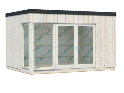 Studio bois Bois Naturel  Solveig 13,6m2 PALMAKO