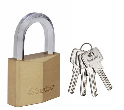 Cadenas laiton 45 mm anse hexagonale MASTER LOCK