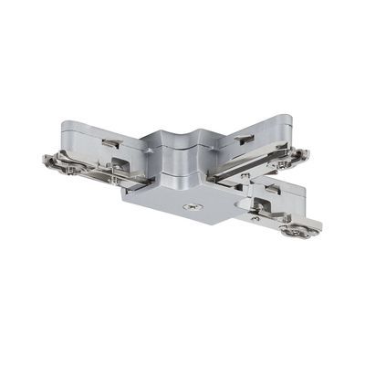 Connecteur de rails en T chrome mat 125mm 1000W URAIL PAULMANN