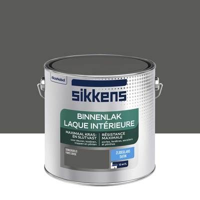 Peinture Laque intérieure fonte gris satin 2,5 l SIKKENS