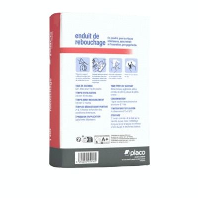 Enduit de rebouchage en poudre - 1 kg - Placo®