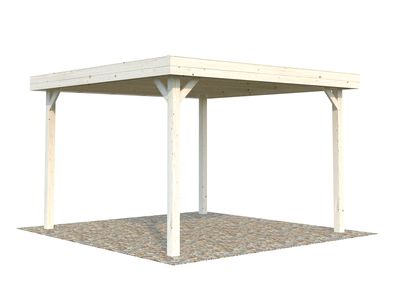 Pergola bois Bois Naturel  Lucy 12,2m2 PALMAKO Livraison incluse domicile