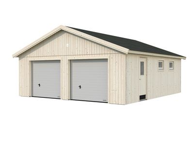 Garage bois Bois Naturel  Andre 44,7m2 PALMAKO