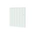 Radiateur à inertie sèche Manon connect 1500 W horizontal blanc CHAUFELEC