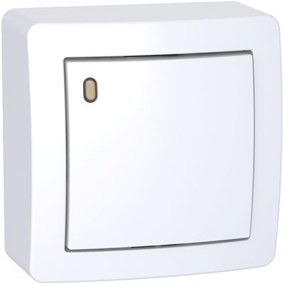 Bouton poussoir avec témoin lumineux blanc - Alréa SCHNEIDER ELECTRIC