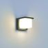 Applique extérieure ROCKEFELLER Aluminium anthracite 4000 k blanc froid 900 lumens - COREP