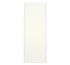 Porte de placard Blanc Nacré Structuré Profil blanc H 248,5 x L 92,2 cm YNGENIO