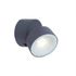 Applique extérieure TRUMPET Aluminium gris IP 54 4000 k blanc froid 600 lumens - COREP