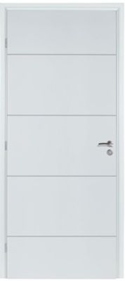 Bloc-porte QUADRIZ H.204 x l.93 huisserie 90 x 50 droit poussant SMIS