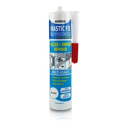 Mastic Fix MS polymère blanc 290 ml INTERFIX