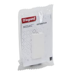 Obturateur Mosaic - 2 modules - blanc LEGRAND