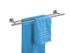 Barre porte-serviette duo Bosio inox mat WENKO