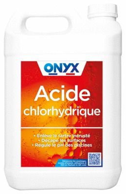 Acide chlorhydrique 23% 5 litres ONYX