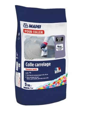 Colle carrelage neuf Blanc 5 kg MAPEI