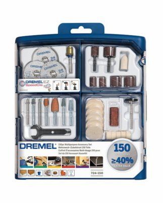 Set d'accessoires 150 pièces multi-usage DREMEL