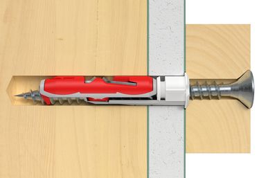 Chevilles à bascule DuoTec nylon diamètre 10 mm par 8 FISCHER