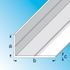 Cornière PVC blanc Combitech 19.5 x 35.5 x 1.5 mm longueur 2.5 m ALFER