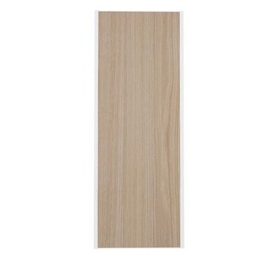 Porte de placard Chêne Naturel Profil blanc H 248,5 x L 62,2 cm YNGENIO