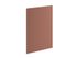 Façade dos pour meuble de cuisine Lotus terracotta mat 85 x 58 cm OFITRES