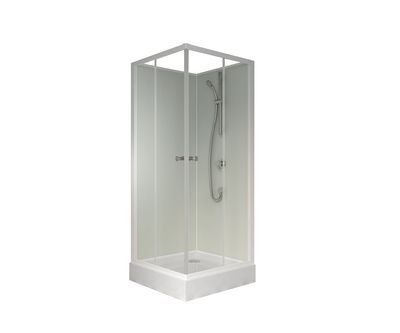 Cabine de douche Livia blanc 80 X 80 x 195 cm