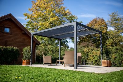 Pergola bioclimatique aluminium 3,6 x 3 m 10,80 m² FORESTA