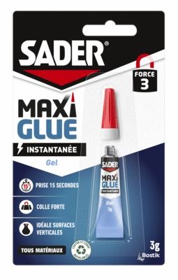 Colle Maxiglue gel 3g SADER