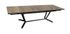 Table de jardin Vita avec rallonge L180 à L280 x 100 cm HPL graphite wood PROLOISIRS