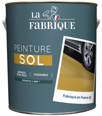 Peinture spéciale sol blanc perle satin 2,5 l LA FABRIQUE