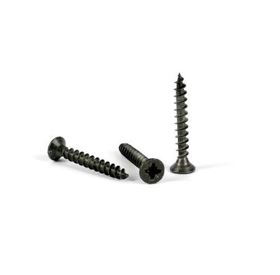 Vis pour bois et aggloméré tête fraisée cruciforme pozidriv noire 4 x 30 mm par 30 CIME