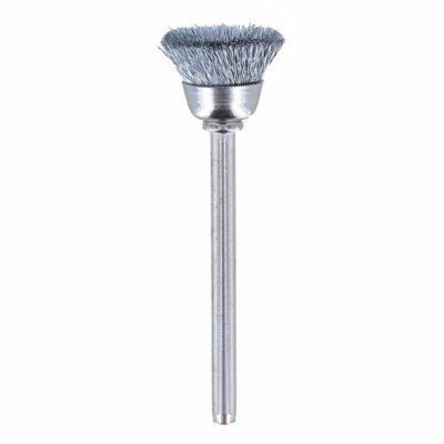 Brosses acier boisseau diamètre 13 mm par 2 DREMEL