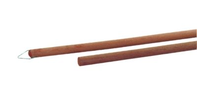 Manche en bois diamètre 24 mm pour balai cantonnier 130cm NESPOLI