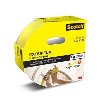 Ruban de masquage extérieur 41m x 36mm Scotch