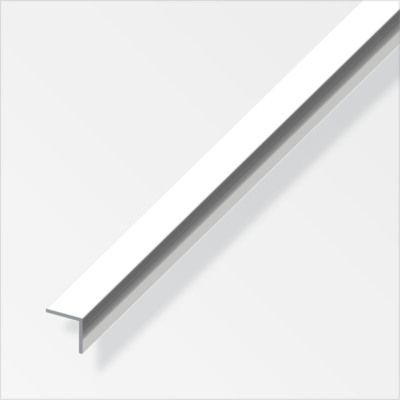 Cornière aluminium brillant 2.5 m 10 x 10 mm ALFER