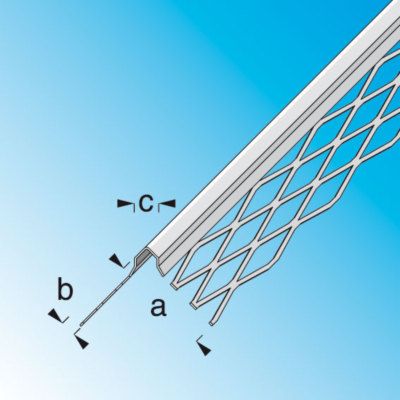 Renfort d'angle 34 x 12 x 7.5 mm galva 2m50 ALFER