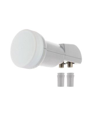 Tête satellite universelle LNB twin double sortie SEDEA