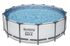 Piscine autoportée ronde Steel Pro MaxTM diamètre 427 x 122 cm  BESTWAY