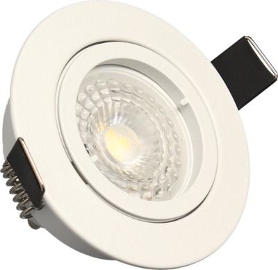 Spot encastrable orientable GU10 380 lumens 4000K blanc - ARLUX