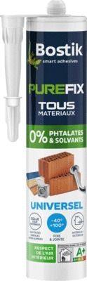 Colle Purefix Universel cartouche de 290 ml BOSTIK