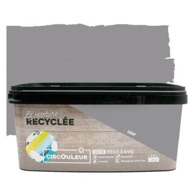 Peinture Loup satin 2,5 l - CIRCOULEUR