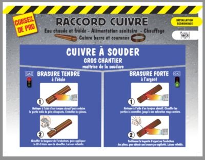 Raccord cuivre coude à souder grand rayon 90° femelle femelle diamètre 14 mm